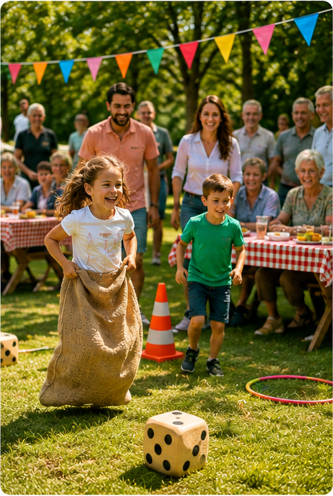 Familiedag activiteiten voor kinderen en volwassenen